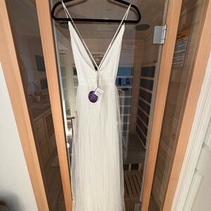 Windsor White Backless Dress